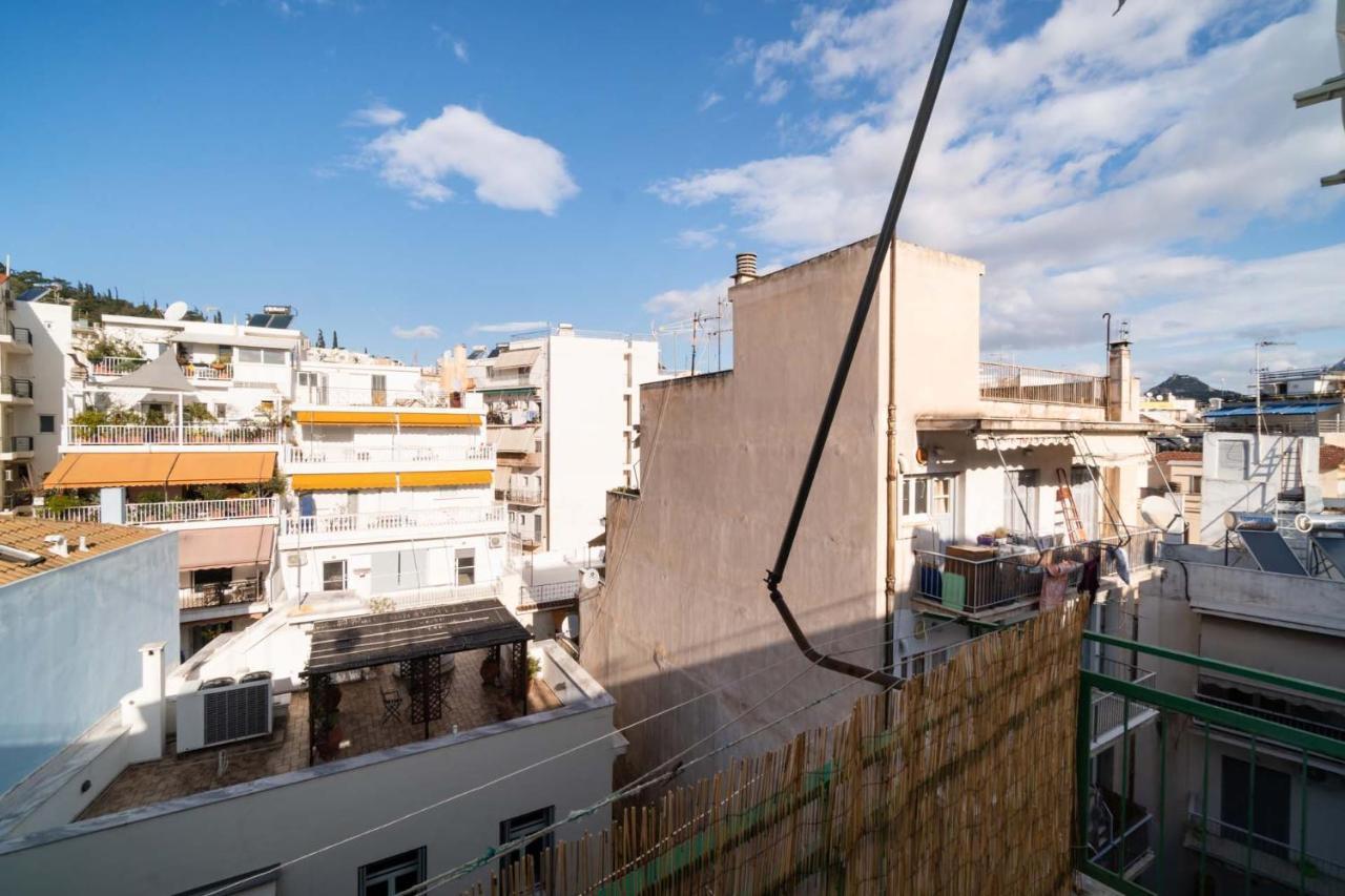 Acropolis View Vintage Style Apartment In Koukaki เอเธนส์ ภายนอก รูปภาพ
