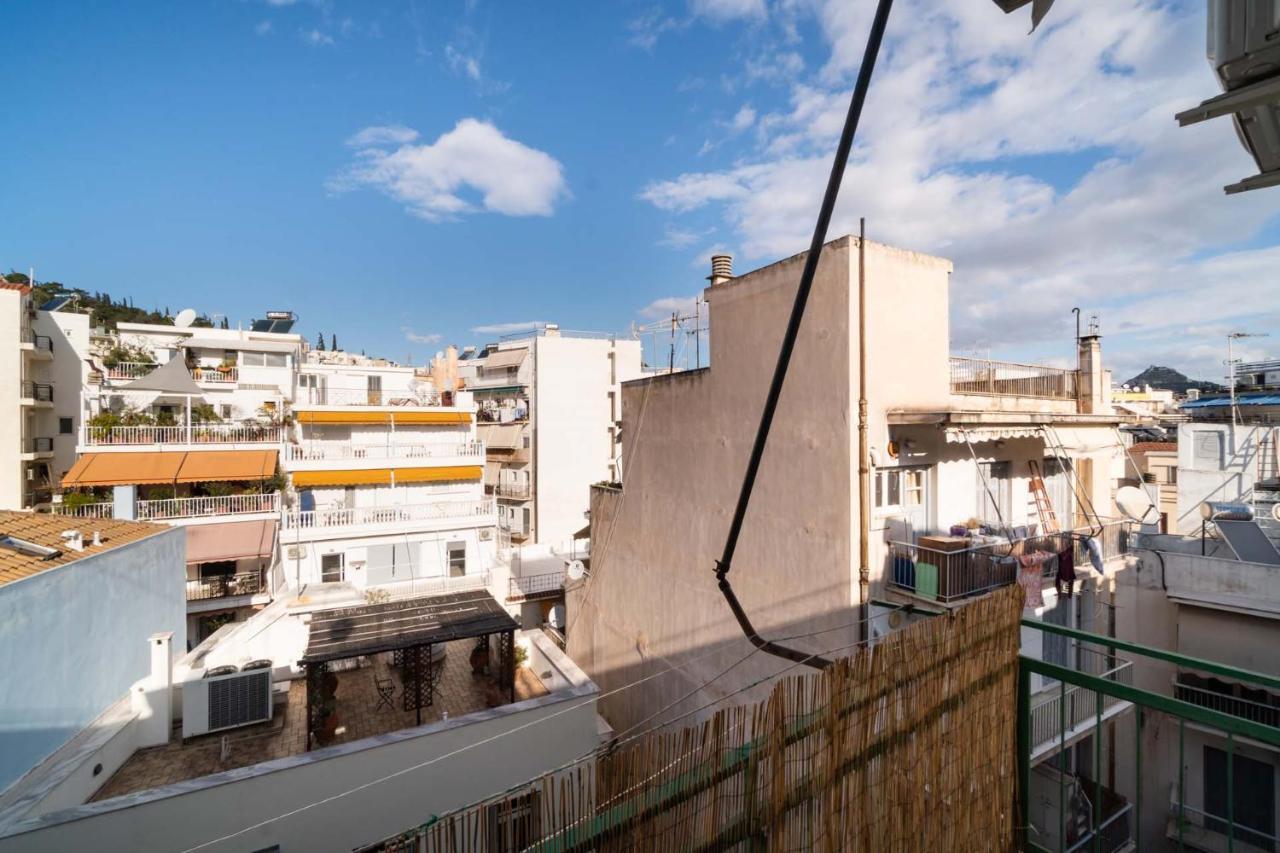 Acropolis View Vintage Style Apartment In Koukaki เอเธนส์ ภายนอก รูปภาพ