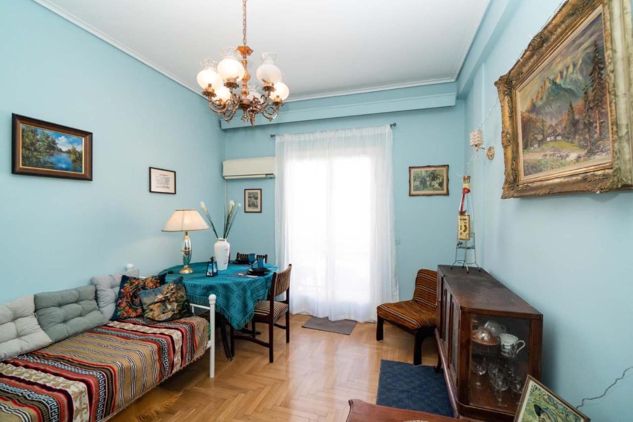 Acropolis View Vintage Style Apartment In Koukaki เอเธนส์ ภายนอก รูปภาพ